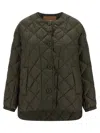 Max Mara The Cube Giubbino Trapuntato Verde In Green