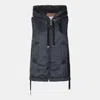 Max Mara The Cube Navy Down Jacket In Pattern