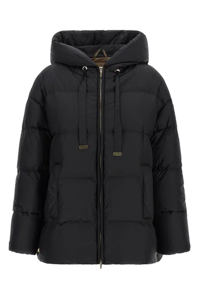 Max Mara The Cube 'nerine' Down Jacket In Black