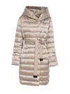 Max Mara The Cube Novef Down Jacket In Neutral
