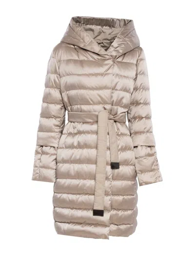 Max Mara The Cube Novef Down Jacket In Sand