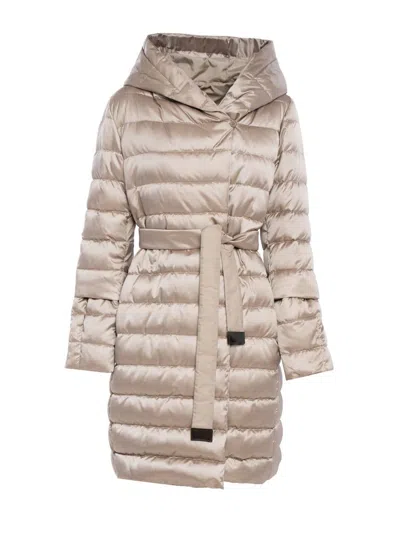 Max Mara The Cube Novef Down Jacket In Brown