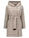 Max Mara The Cube Novef Reversible Down Jacket In Neutral