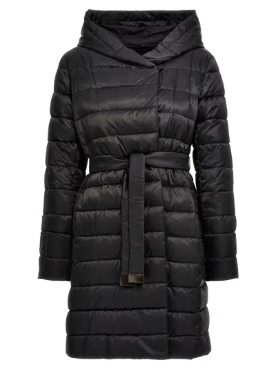 Max Mara The Cube Novef Reversible Down Jacket In Black