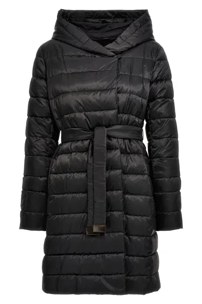 Max Mara The Cube 'novef' Reversible Down Jacket In Black