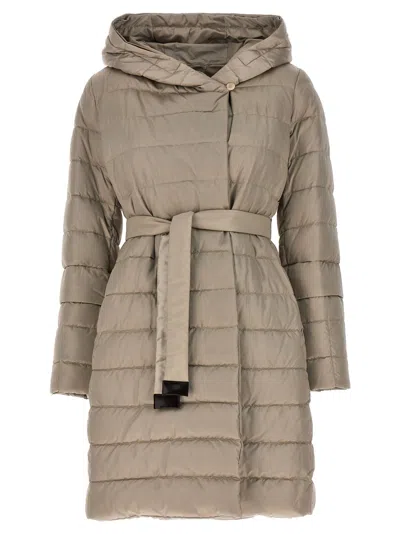 Max Mara The Cube Novef Reversible Down Jacket In Neutral