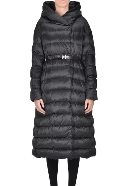 Max Mara The Cube Novel Down Jacket In Black