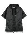 Max Mara The Cube Black Polyester Greca Padded Jacket In Black