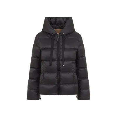 Max Mara The Cube Ocean Down Jacket In Black