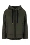Max Mara The Cube Olive Green Polyester Daria Padded Jacket In Green