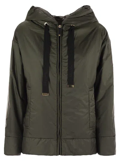 MAX MARA THE CUBE OLIVE GREEN POLYESTER DARIA PADDED JACKET