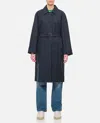 Max Mara The Cube Orleans Trench In Blue