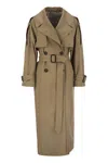Max Mara The Cube Women's Otello - Drip-proof Cotton Over Trench Coat In Brown