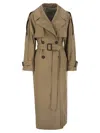 Max Mara The Cube Women's Otello - Drip-proof Cotton Over Trench Coat In Camel