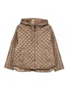 Max Mara The Cube Padded Blouson Jacket In Brown