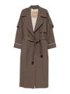 Max Mara The Cube Outerwear In Brown