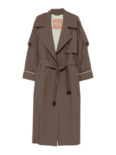Max Mara The Cube Outerwear In Brown