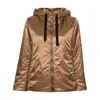 Max Mara The Cube The Cube Jacket With Cameluxe Padding In Orange