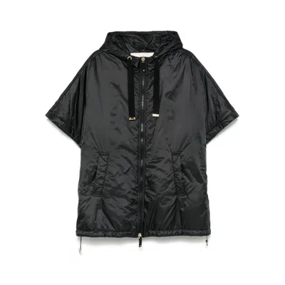Max Mara The Cube Outerwears In Black
