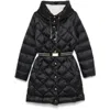 Max Mara The Cube Polyester Rubber Coats In Black