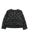 Max Mara The Cube Padded Blouson Jacket In Black