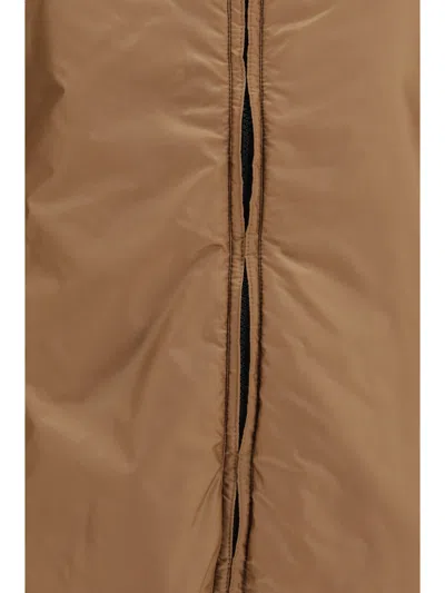 Max Mara The Cube Padded Jacket In Beige