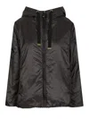 Max Mara The Cube Greenh Technical Fabric Jacket In Black