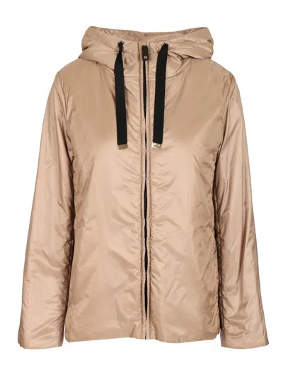 MAX MARA THE CUBE PADDED JACKET WITH HOOD