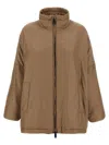 Max Mara The Cube Paris Puffer Jackets Beige In Brown