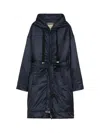 Max Mara The Cube Parka Jacket Midnight Blue