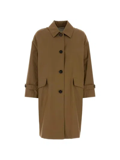 Max Mara The Cube Petali Brown Trench Coat