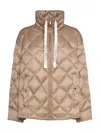 Max Mara The Cube Pisoft Jacket In Brown