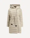 Max Mara The Cube Puffer Coat In Water-repellent Satin In Multi