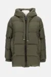 Max Mara The Cube Puffer Jacket The Cube Seia In Green