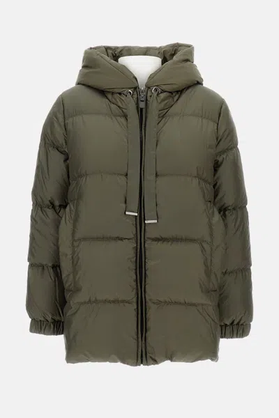 Max Mara The Cube Puffer Jacket The Cube Seia In Green