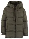 Max Mara The Cube Puffer Jacket The Cube Seia In Green