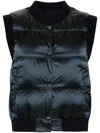 Max Mara The Cube Quilted Down Vest In Multi