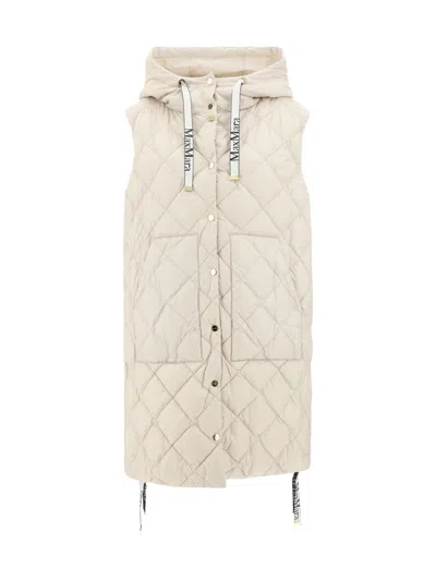 MAX MARA THE CUBE QUILTED DOWN VEST