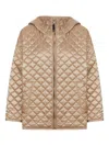 Max Mara The Cube Women Leo  Quilted And Padded Jacket In Brown