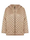 Max Mara The Cube Women Leo  Quilted And Padded Jacket In Brown