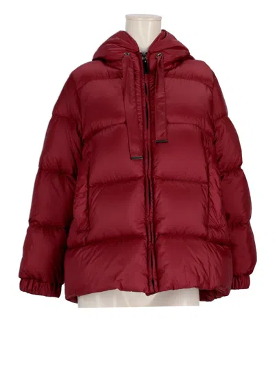 Max Mara The Cube Quilted Jacket In Red | ModeSens