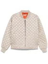 Max Mara The Cube Quilted Padded Jacket In Marrone Chiaro