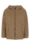 Max Mara The Cube Camel Polyester Leo Reversible Jacket