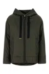 Max Mara The Cube Olive Green Polyester Daria Padded Jacket In Green