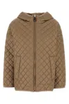 Max Mara The Cube Camel Polyester Leo Reversible Jacket