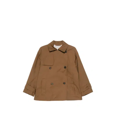 Max Mara The Cube Rainwear In Brown
