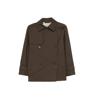 Max Mara The Cube Rainwear In Green