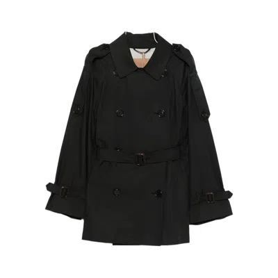 Max Mara The Cube Rainwears In Black