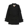 Max Mara The Cube Rainwear In Black