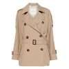Max Mara The Cube Rainwears In Brown
